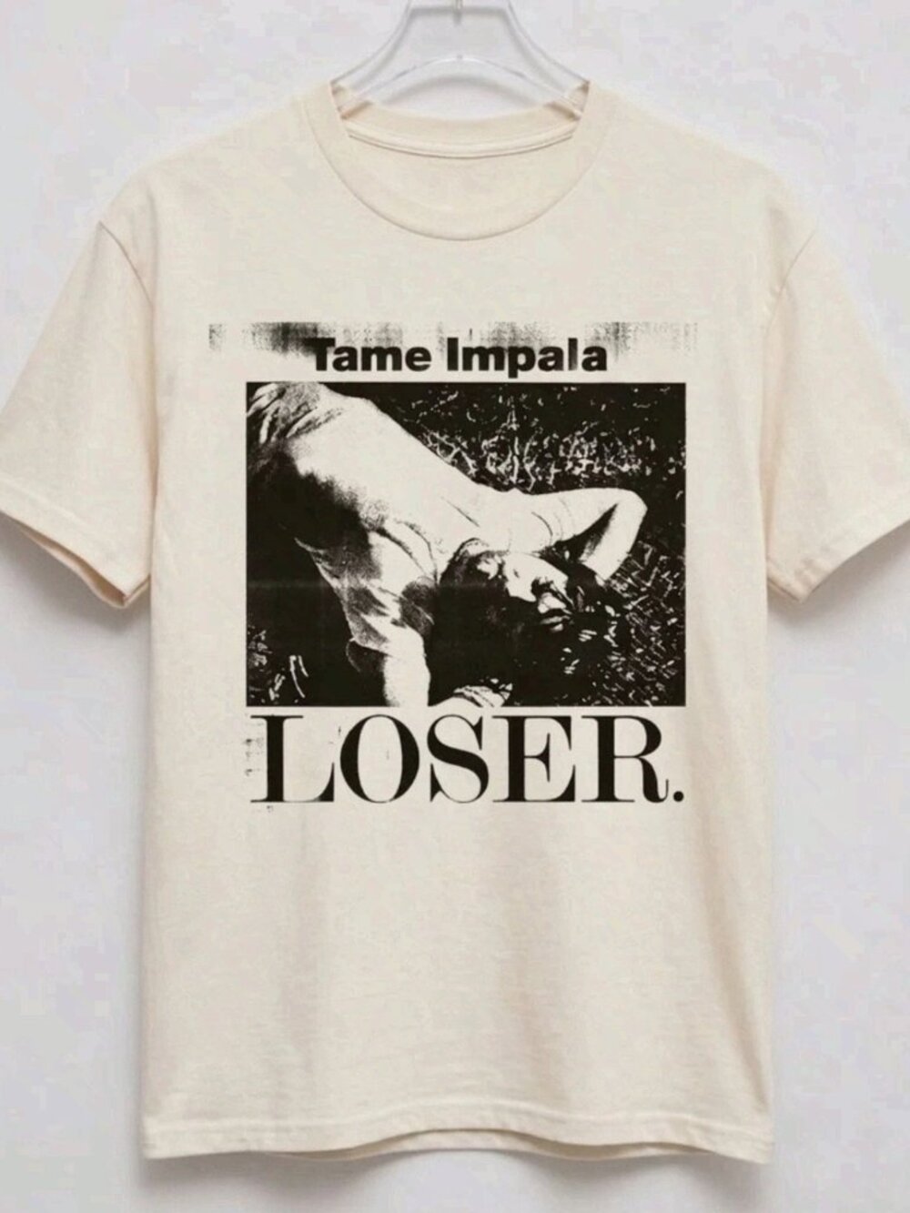 Tame Impala Deadbeat Tour 2026 Loser T-Shirt Off-White Reprint